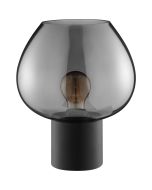 Brilliant Tafellamp Ligari rookglas 28cm 4004353461255