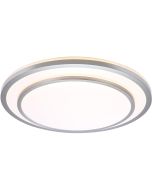 Brilliant Plafonniere Luciano aluminium 28cm 4004353361098