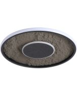 Searchlight Plafonniere Lumadisc grijs 41cm 5053423298009