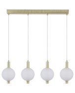 Searchlight Hanglamp Luminique messing 81cm 5053423297224