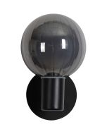 Searchlight Wandlamp Luminsphere zwart 12cm 5053423297392