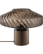 Brilliant Tafellamp Lyn koffie 23cm 4004353476969