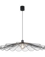 Trio  Hanglamp Margarita zwart 80cm 4017807661699