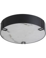 Searchlight Plafondlamp Marmo zwart 35cm 5053423327938