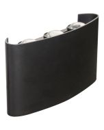 Searchlight Buitenwandlamp Menton matzwart 17cm 5053423329093