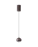 Searchlight Hanglamp Meteor zwartnikkel 89cm 5053423326801