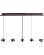 Searchlight Hanglamp Meteor zwartnikkel 115cm 5053423326825