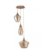 Searchlight Hanglamp Mia champagne 51cm 5053423158679