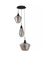 Searchlight Hanglamp Mia rookglas 51cm 5053423158686