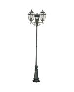 Searchlight Lantaarnpaal New Orleans zwart 227cm 5013874309921