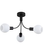 Searchlight Plafondlamp Nova zwart 52cm 5053423301297