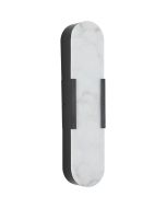 Searchlight Wandlamp Opaline zwart 50cm 5053423300764