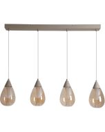 Searchlight Hanglamp Pear zand 105cm 5053423325675