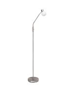 Brilliant Vloerlamp Philo staal 140cm 4004353175343