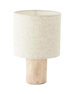 Brilliant Tafellamp Pia hout 30cm 4004353396540