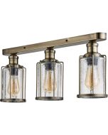 Searchlight Plafondlamp Pipes brons 58cm  5053423134864