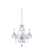 Trio  Kroonluchter Lüster helder 40cm 4017807223811