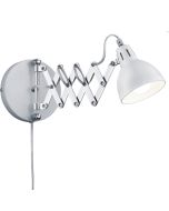 Trio  Wandlamp Scissor wit 53cm 4017807346534