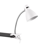 Trio  Klemlamp Harvey wit 36cm 4017807575088