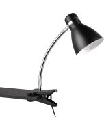 Trio  Klemlamp Harvey zwart 36cm 4017807575095