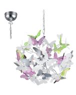 Trio  Hanglamp Butterfly acryl 50cm 4017807380316