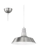 Trio  Hanglamp Will staal 36cm 4017807343311