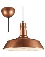 Trio  Hanglamp Will koper 36cm 4017807346350