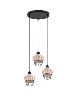 Trio  Hanglamp Bork rotan 41cm 4017807556131