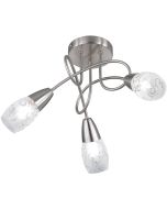 Trio  Plafondlamp Colmar staal 47cm 4017807357981