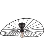 Trio  Plafondlamp Chapeau zwart 60cm 4017807574098