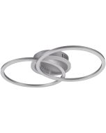 Trio  Plafondlamp Venida staal 50cm 4017807451085