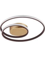 Trio  Plafonniere Zibal roest 39cm 4017807481938