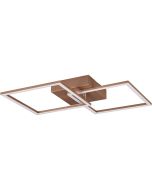 Trio  Plafondlamp Trail koffie 45cm 4017807578973