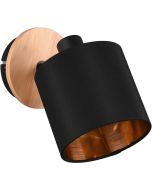 Trio  Spot Tommy zwart-goud 18cm 4017807542547