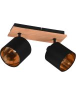 Trio  Spot Tommy zwart-goud 30cm 4017807542561