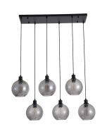 Searchlight Hanglamp Radiance rookglas 95cm 5053423305844