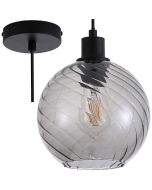 Searchlight Hanglamp Radiance rookglas 20cm 5053423305769