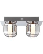 Brilliant Plafondlamp Rafa chroom 35cm 4004353379642