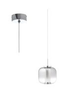 Brilliant Hanglamp Rafa chroom 11cm 4004353379659