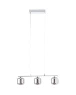 Brilliant Hanglamp Rafa chroom 57cm 4004353379673