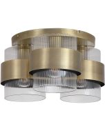 Searchlight Plafondlamp Royal messing 42cm 5053423326597