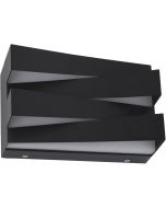 Searchlight Wandlamp Section zwart 20cm 5053423302034