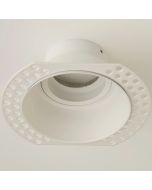 Searchlight Inbouwspot Slim Trimless IP65 wit ZM90 D100mm 5053423312149