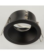 Searchlight Inbouwspot Slim Trim IP65 zwart ZM75 D85mm 5053423161419