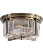 Searchlight Plafondlamp Sophie messing 35cm 5053423329451