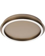 Searchlight Plafonniere Stellaris koffie 36cm 5053423302485