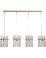 Searchlight Hanglamp Swizzle goud 111cm 5053423308852