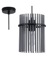 Searchlight Hanglamp Swizzle zwart 20cm 5053423302508