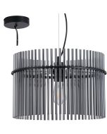 Searchlight Hanglamp Swizzle zwart 40cm 5053423305295