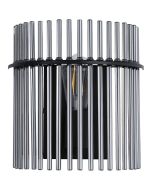 Searchlight Wandlamp Swizzle zwart 26cm 5053423305325